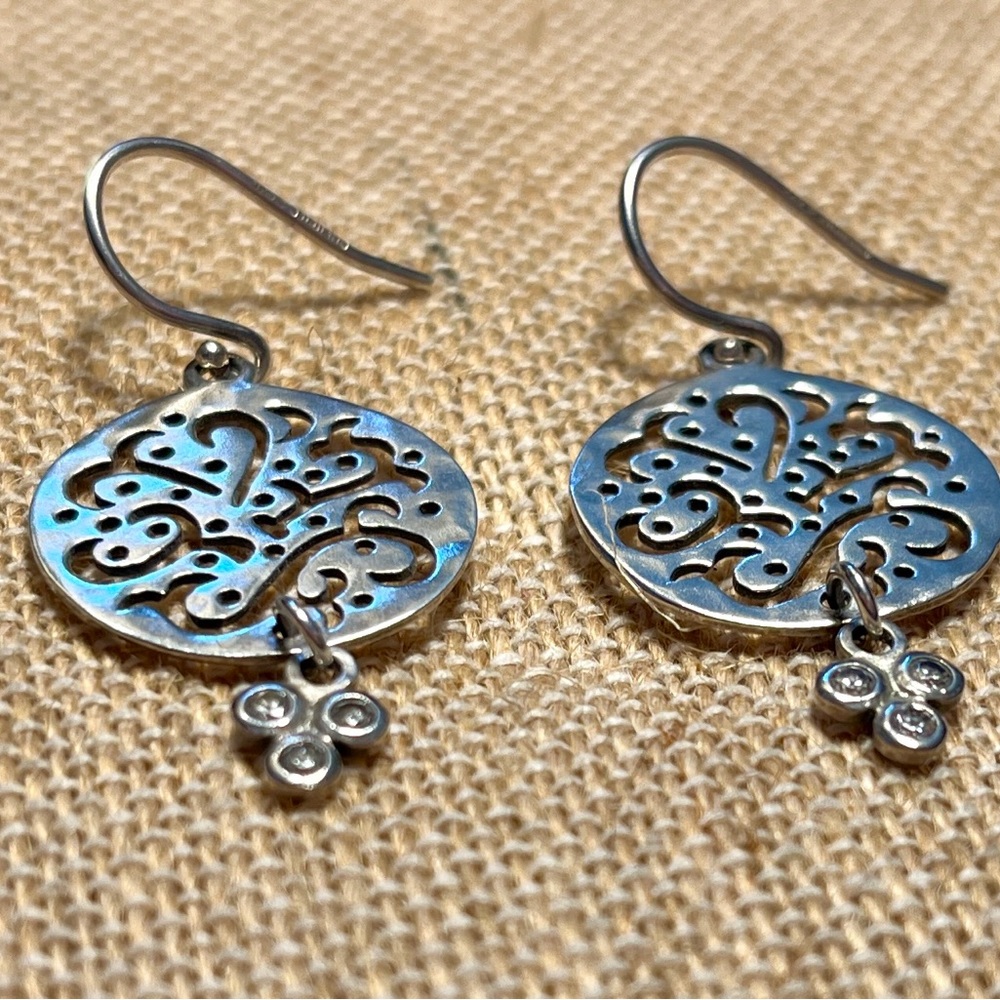 Silpada “Cut Above" Earrings - Picture 4 of 9